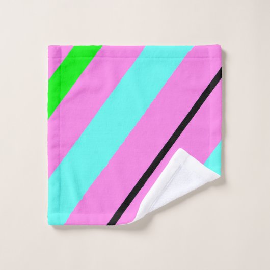 Kleurlijnen Bad Handdoek (Wasdoekje)