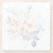 Kleurlijnen Bloem: "Mijn Keuken" Onderzetter (Achterkant)