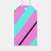 Kleurlijnen Cadeaulabel (Achterkant)