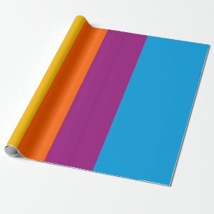 Kleurlijnen Cadeaupapier