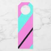 Kleurlijnen Flessenhanger (Achterkant)