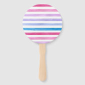 Kleurlijnen Handwaaier (Voorkant)