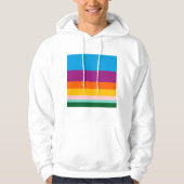 Kleurlijnen Hoodie (Voorkant)