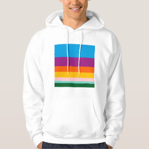 Kleurlijnen Hoodie