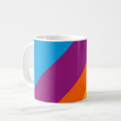 Kleurlijnen Koffiemok (Voorkant links)