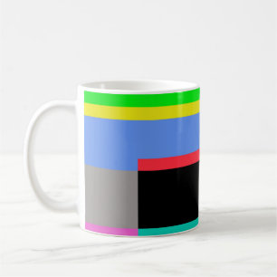 Kleurlijnen Koffiemok