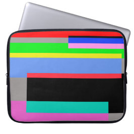 Kleurlijnen Laptop Sleeve