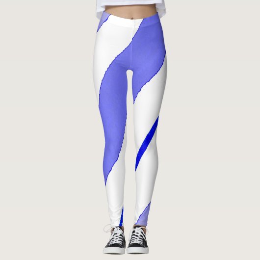 Kleurlijnen Leggings (Voorkant)