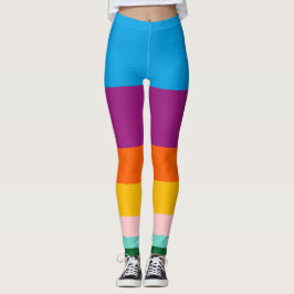 Kleurlijnen Leggings
