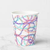 kleurlijnen papieren bekers (Achterkant)