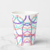 kleurlijnen papieren bekers (Links)