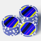 Kleurlijnen Poker Chips (Opstapeling)