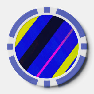 Kleurlijnen Poker Chips
