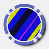 Kleurlijnen Poker Chips (Achterkant)