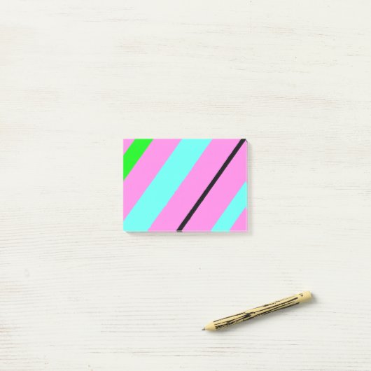 Kleurlijnen Post-it® Notes (Op bureau)