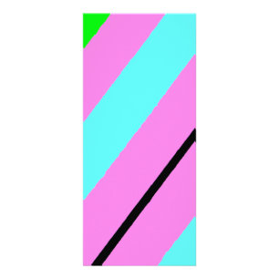 Kleurlijnen Reclamekaart