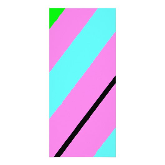 Kleurlijnen Reclamekaart (Voorkant)