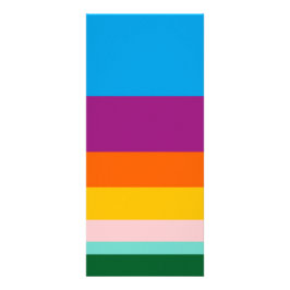 Kleurlijnen Reclamekaart