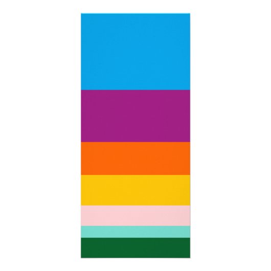 Kleurlijnen Reclamekaart (Achterkant)