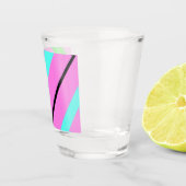 Kleurlijnen Shot Glas (Rechts)