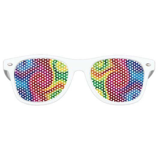 Kleurlijnen Spectrum Wervel Zonnebril (Voorkant)