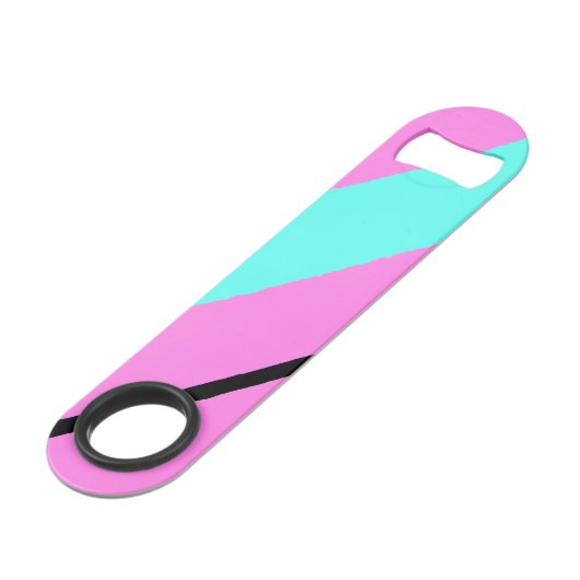 Kleurlijnen Speed Flessenopener (Achterkant Gekanteld)