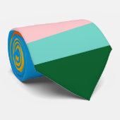 Kleurlijnen Stropdas (Opgerold)