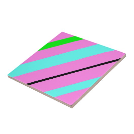 Kleurlijnen Tegeltje (Zijkant)