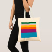 Kleurlijnen Tote Bag (Voorkant (product))