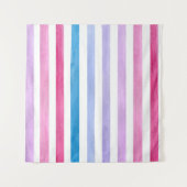 Kleurlijnen Wandkleed (Voorkant (horizontaal))