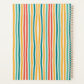 Kleurlijnenplanner Modern Flowers Planner (Achterkant)