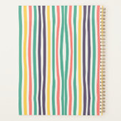 Kleurlijnenplanner Modern Flowers Planner (Achterkant)