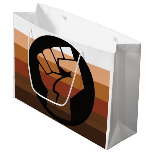 Kleurling trots (POC) Groot Cadeauzakje (Voorkant Gekanteld)