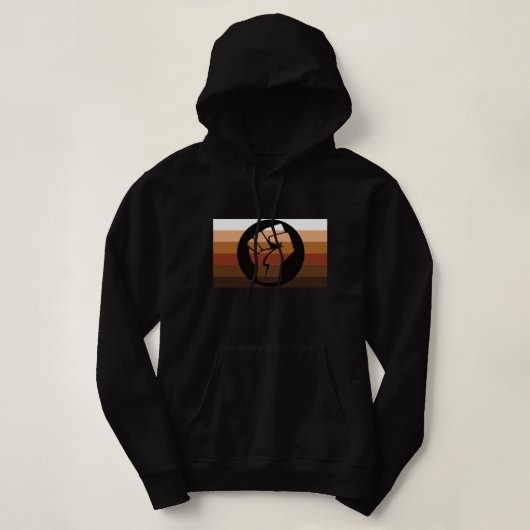 Kleurling trots (POC) Hoodie (Design voorkant)
