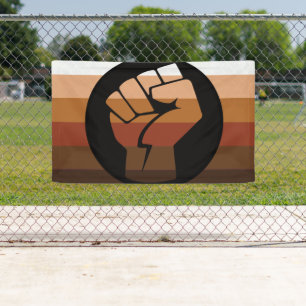 Kleurling trots (POC) Spandoek