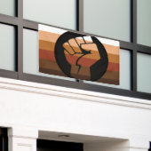 Kleurling trots (POC) Spandoek (Buitenkant Gebouw)