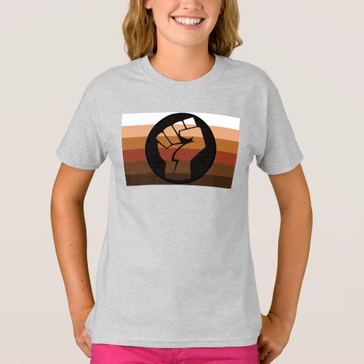 Kleurling trots (POC) T-shirt (Voorkant)