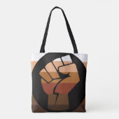 Kleurling trots (POC) Tote Bag (Achterkant)
