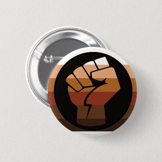 Kleurlingen (POC) trots Ronde Button 5,7 Cm (Voorkant /achterkant)