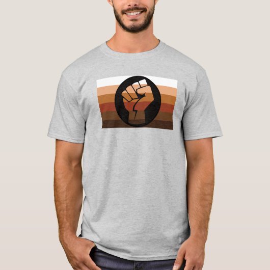 Kleurlingen (POC) trots T-shirt (Voorkant)