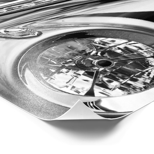 Kleurloos Klassiek. Foto Afdruk (Hoek)