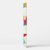 kleurloos mozaïekpatroon Case-Mate iPhone case (Achterkant / Rechts)