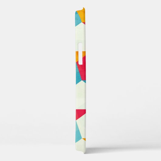 kleurloos mozaïekpatroon Case-Mate iPhone case (Achterkant / Rechts)