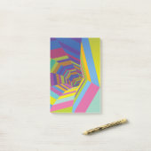 Kleurloos verdwijnen post-it® notes (Op bureau)