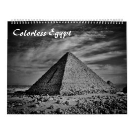 Kleurloze Egypte Kalender