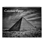 Kleurloze Egypte Kalender (Hoes)