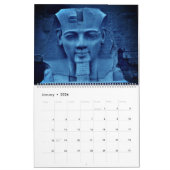 Kleurloze Egypte Kalender (Jan 2026)