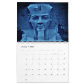 Kleurloze Egypte Kalender (Jan 2027)