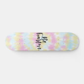 Kleurloze kleurige kleurstof persoonlijk skateboard (Horizontaal)