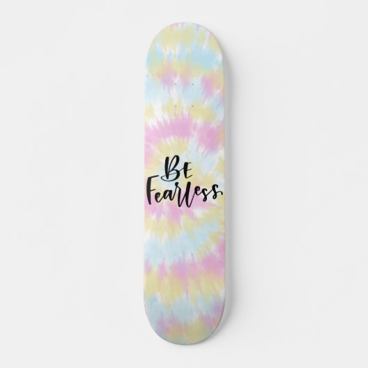 Kleurloze kleurige kleurstof persoonlijk skateboard (Voorkant)